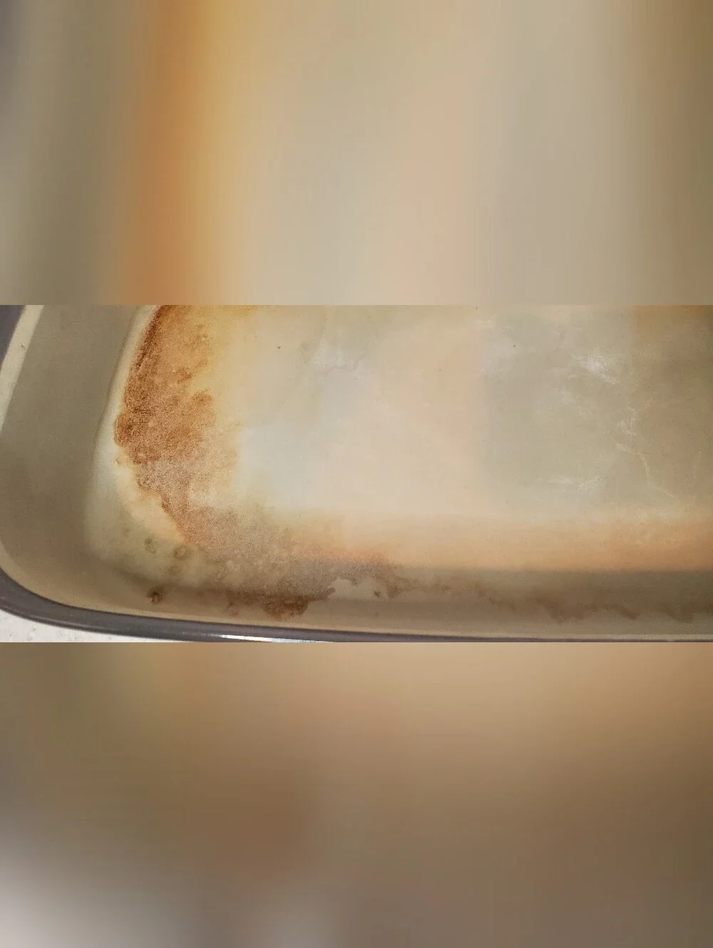 Pampered Chef Stoneware Rectangular Baker 9x13 Glazed Gray 3.5 Qt #1121